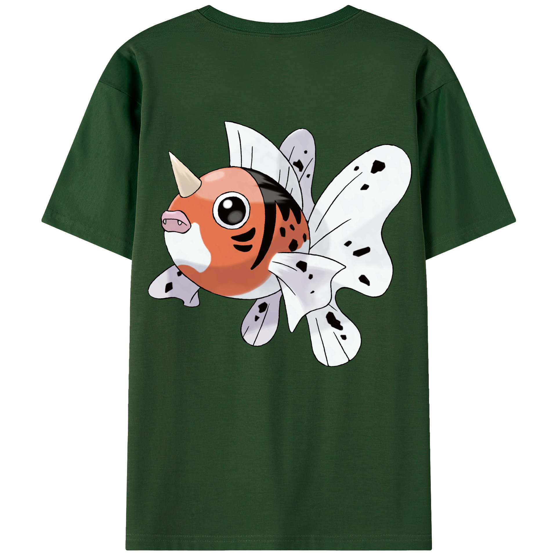（画像用） ポケットモンスター Pokémon 綿100％半袖Tシャツ（背面プリント）